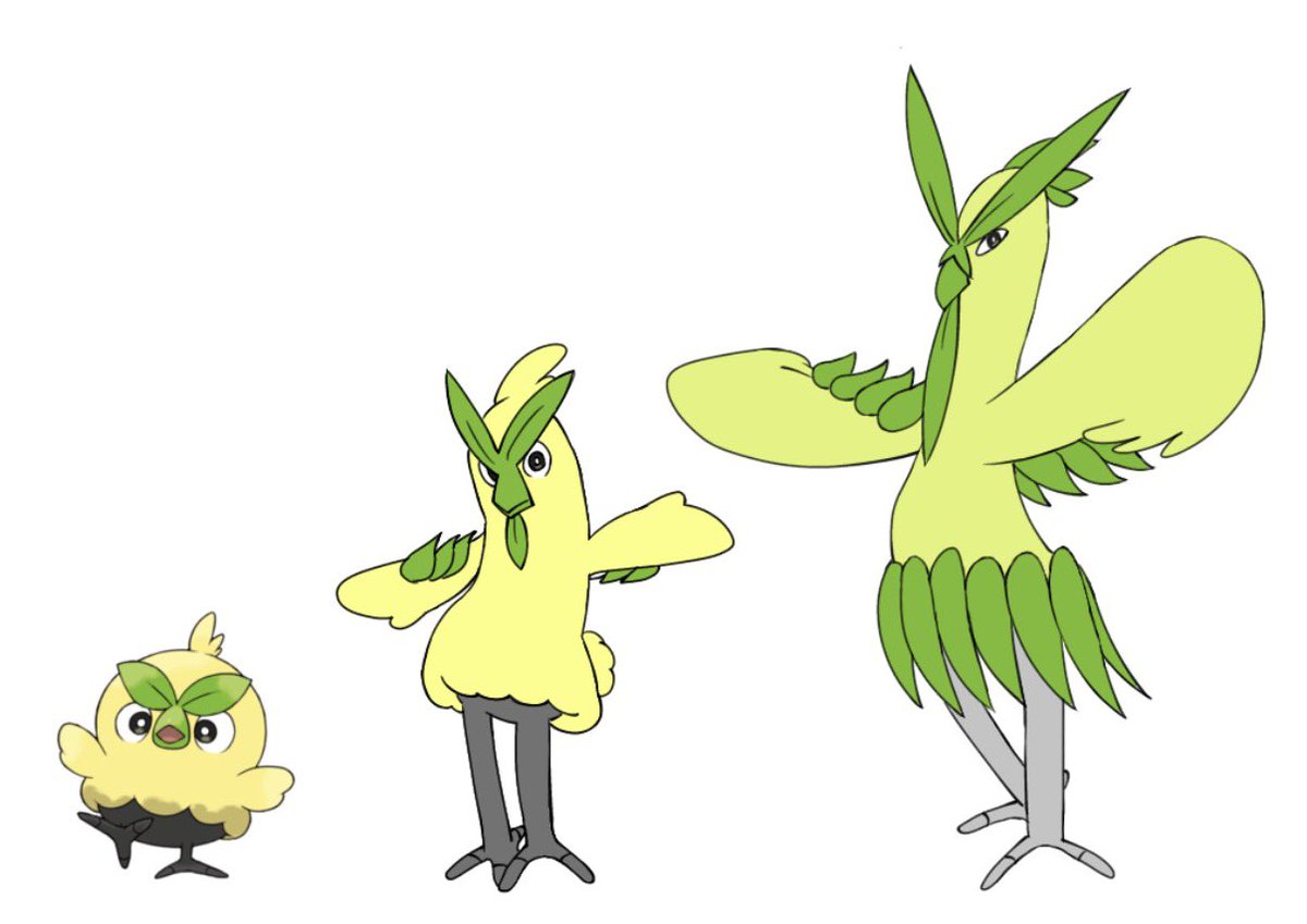CattoMaddo's tweet photo. Made this silly evolution prediction fr Browt based on Windmills and Roosters because yea and I felt the need to share it #Pokemon #PokemonWindsWaves #Browt https://t.co/nV9Kt7oWRj