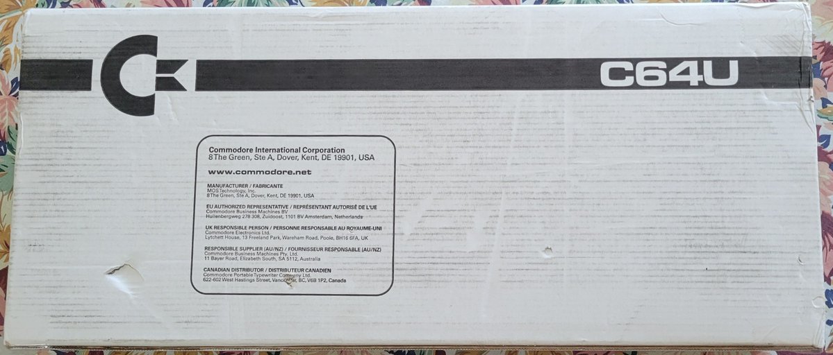 Got a new toy in the mail today!
#retrocomputing #c64 #c64u #c64ultimate #commodore