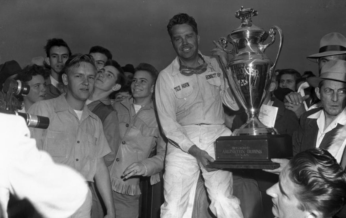 UTArlington's tweet image. 🏁As @IndyCar rolls into @cityofarlington in a week, did you know open-wheel racing has a deep-rooted history here? @utalibraries presents the mini-exhibit: Uncovered Speed: The Legacy of Open-Wheeled Racing in Arlington. Check it out through March 16! #Indy