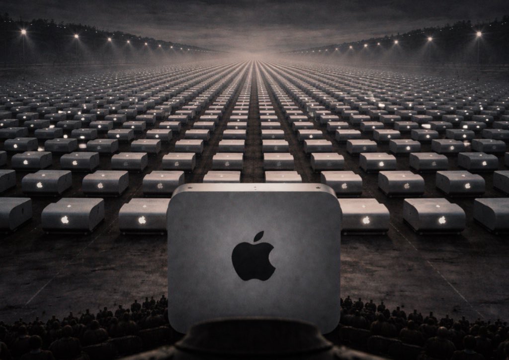 we are building an army to prepare for the revolution coming.

mac mini mode
