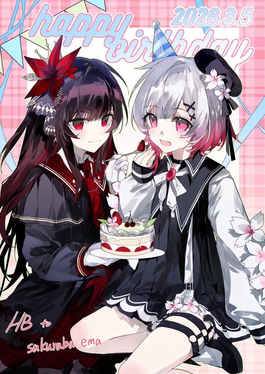 MeRC4urY0's tweet photo. cm #桜羽エマ生誕祭2026 https://t.co/yW9xzRCwon