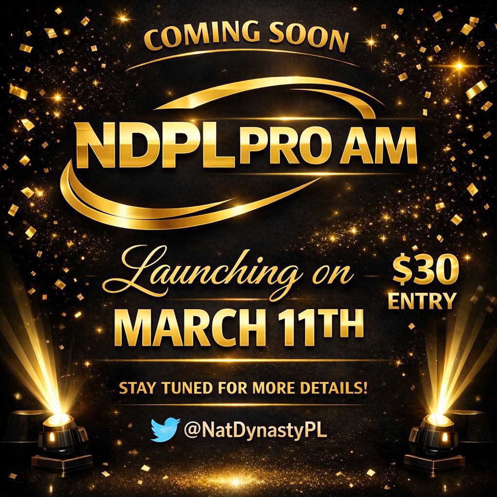 National Dynasty Pro Am League tweet media