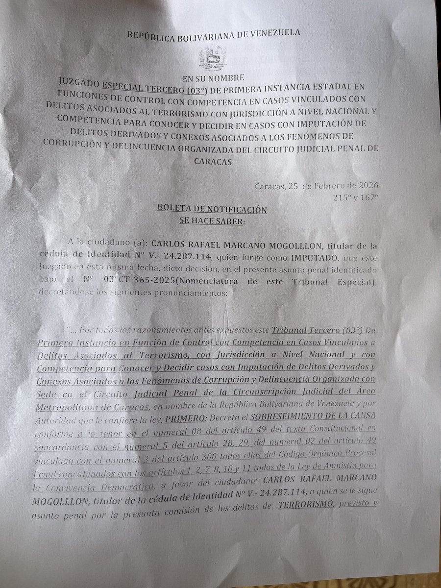 Carlos Marcano tweet media