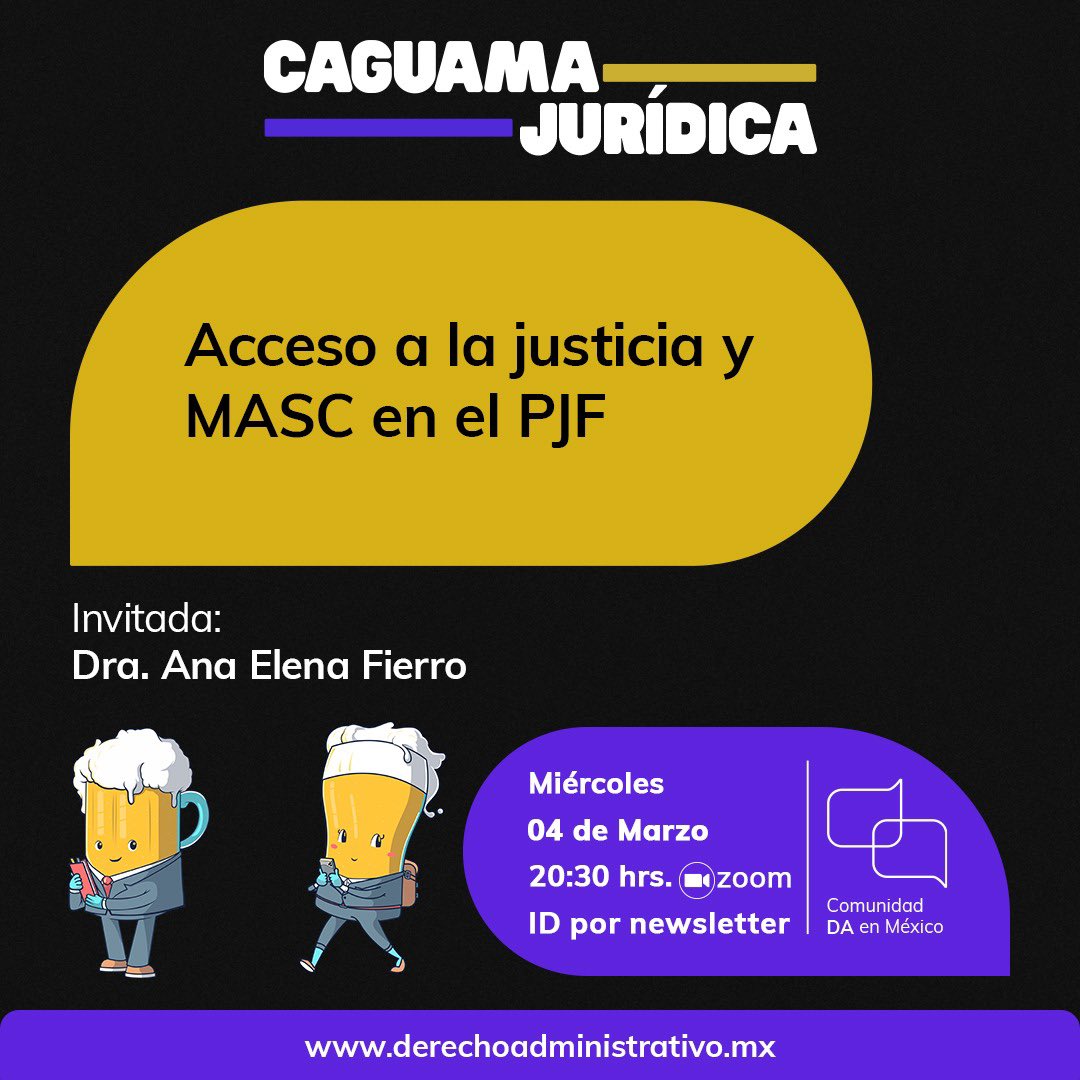 ¡Ya es miércoles! 🍻

Sabemos que este ciclo está llegando a su fin, pero no te preocupes, ¡nos quedan aún caguamas por compartir!  Acompáñanos en esta Caguama con la Dra. Ana Elena Fierro