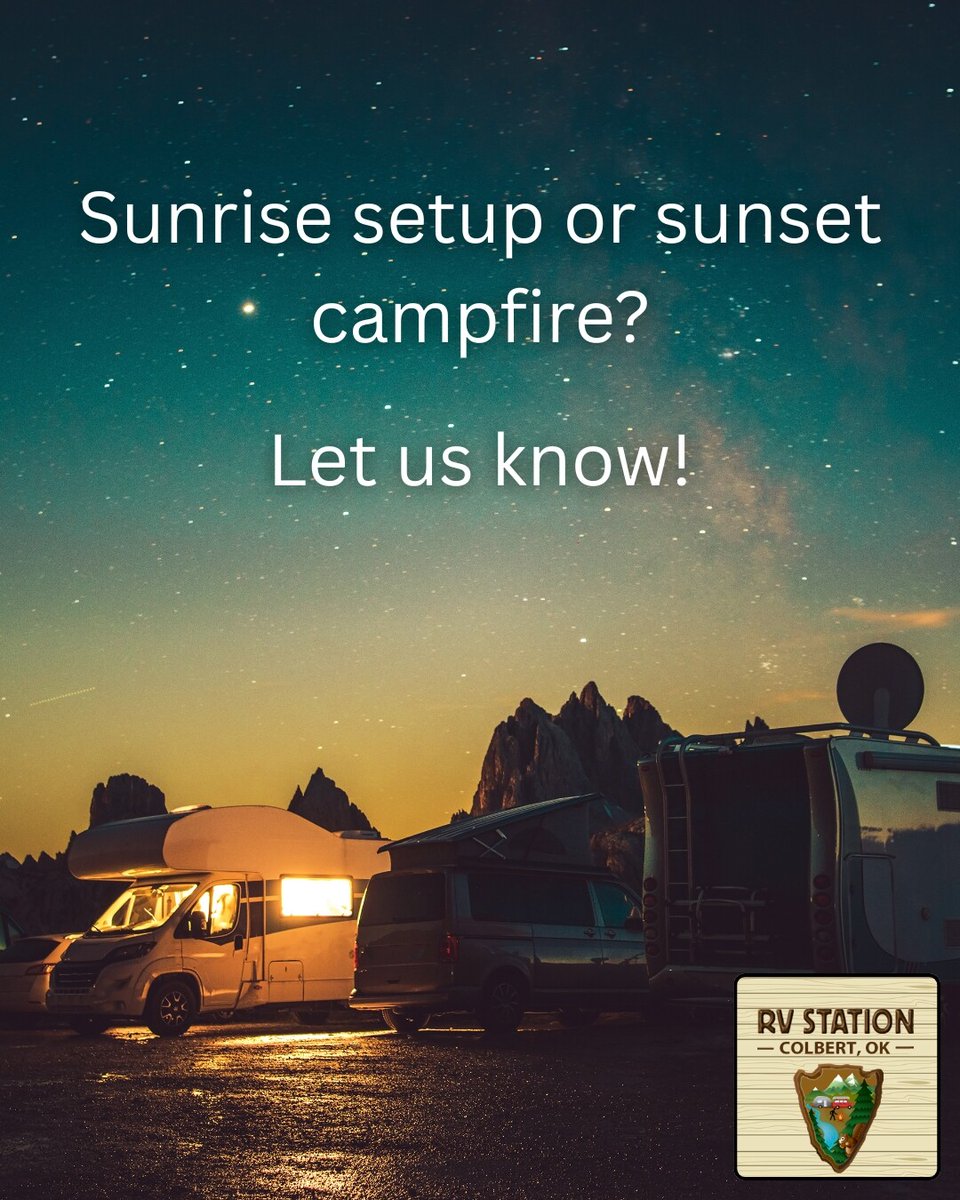 Early morning coffee or late night by the fire? It’s all part of the RV lifestyle. ☕🔥

Visit us today! 🔗 rpb.li/M9lS

#RVStation #OklahomaCamping #RVAdventure
