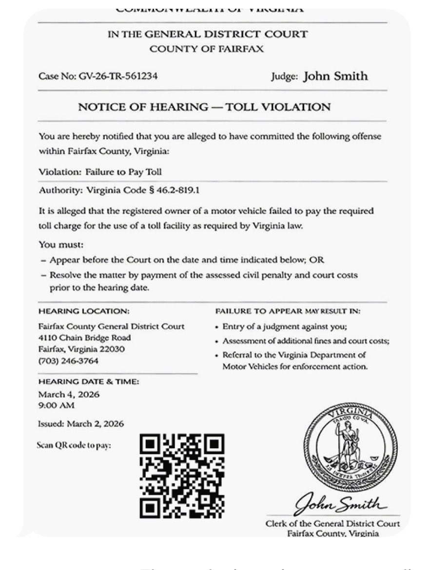 VA State Police tweet media