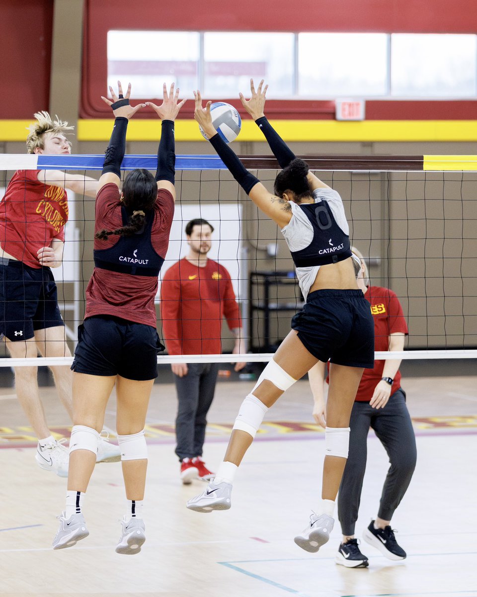 Iowa State Volleyball tweet media