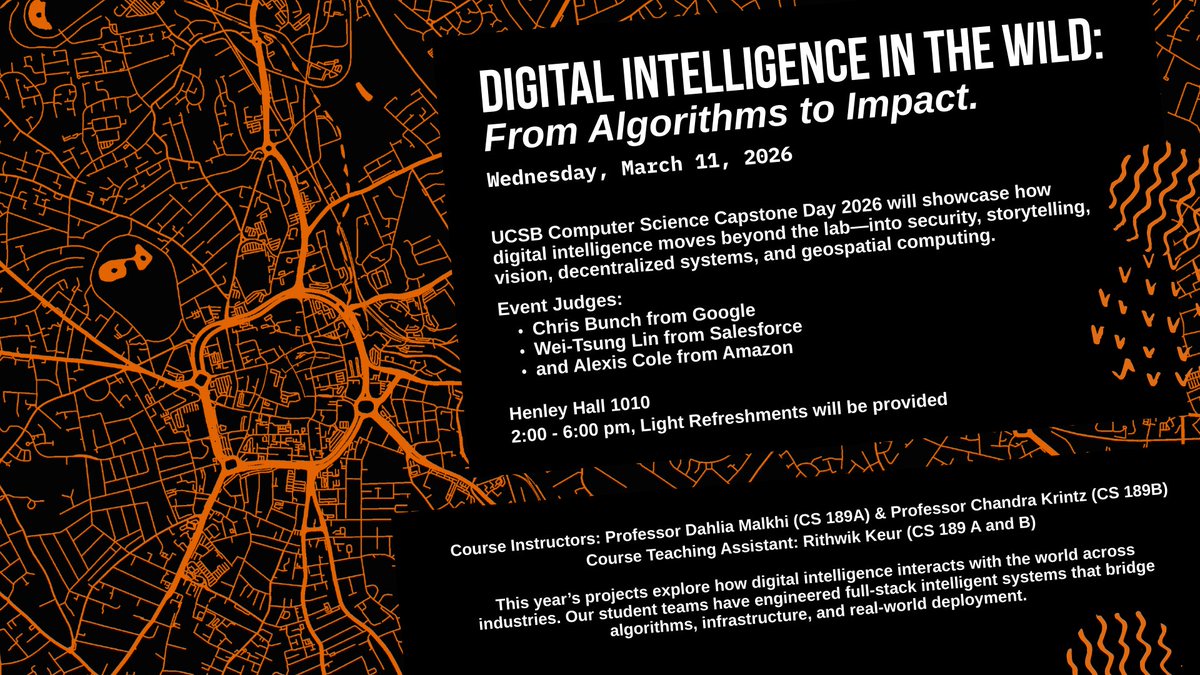 UCSB Computer Science Department tweet media