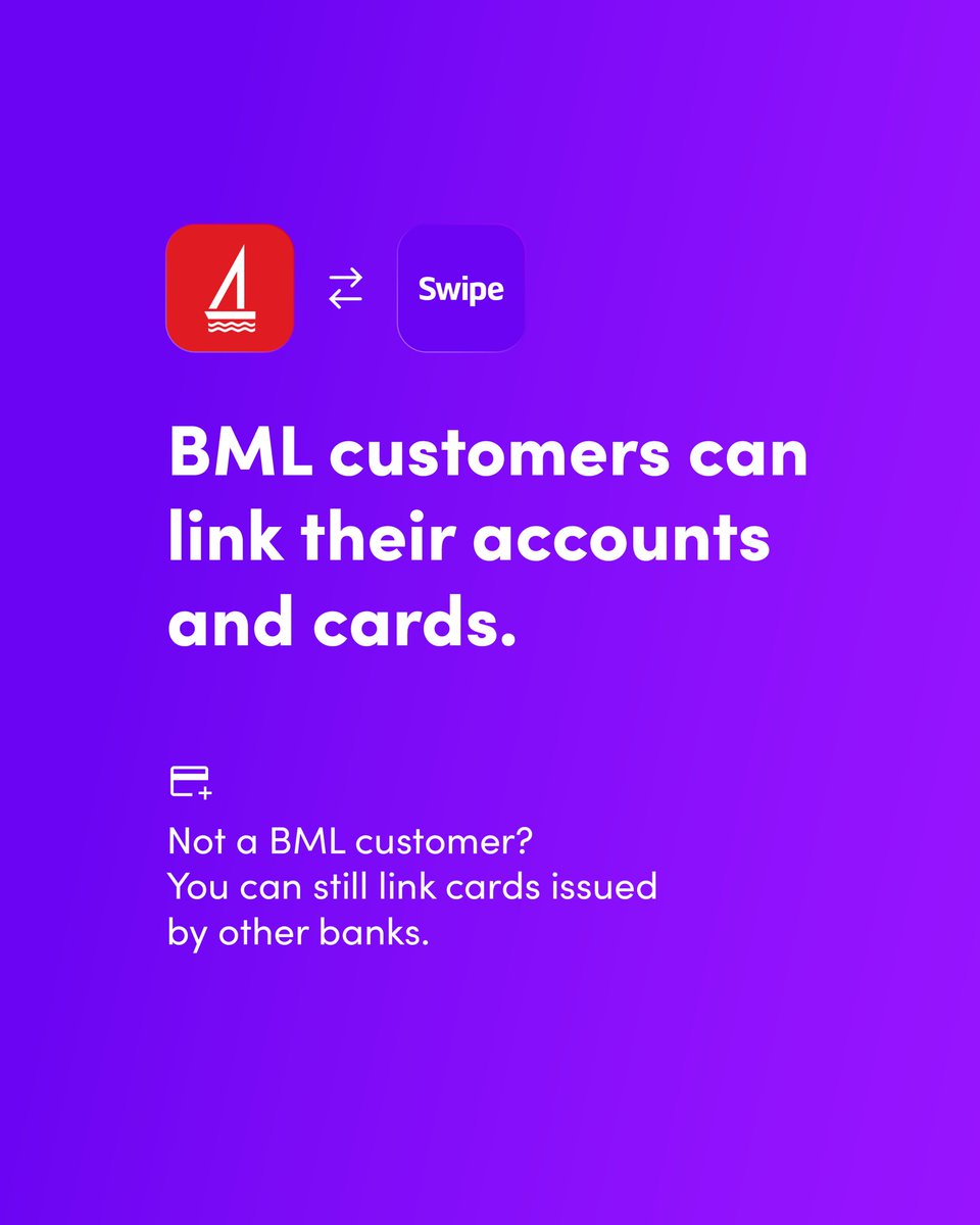 Swipe by BML tweet media