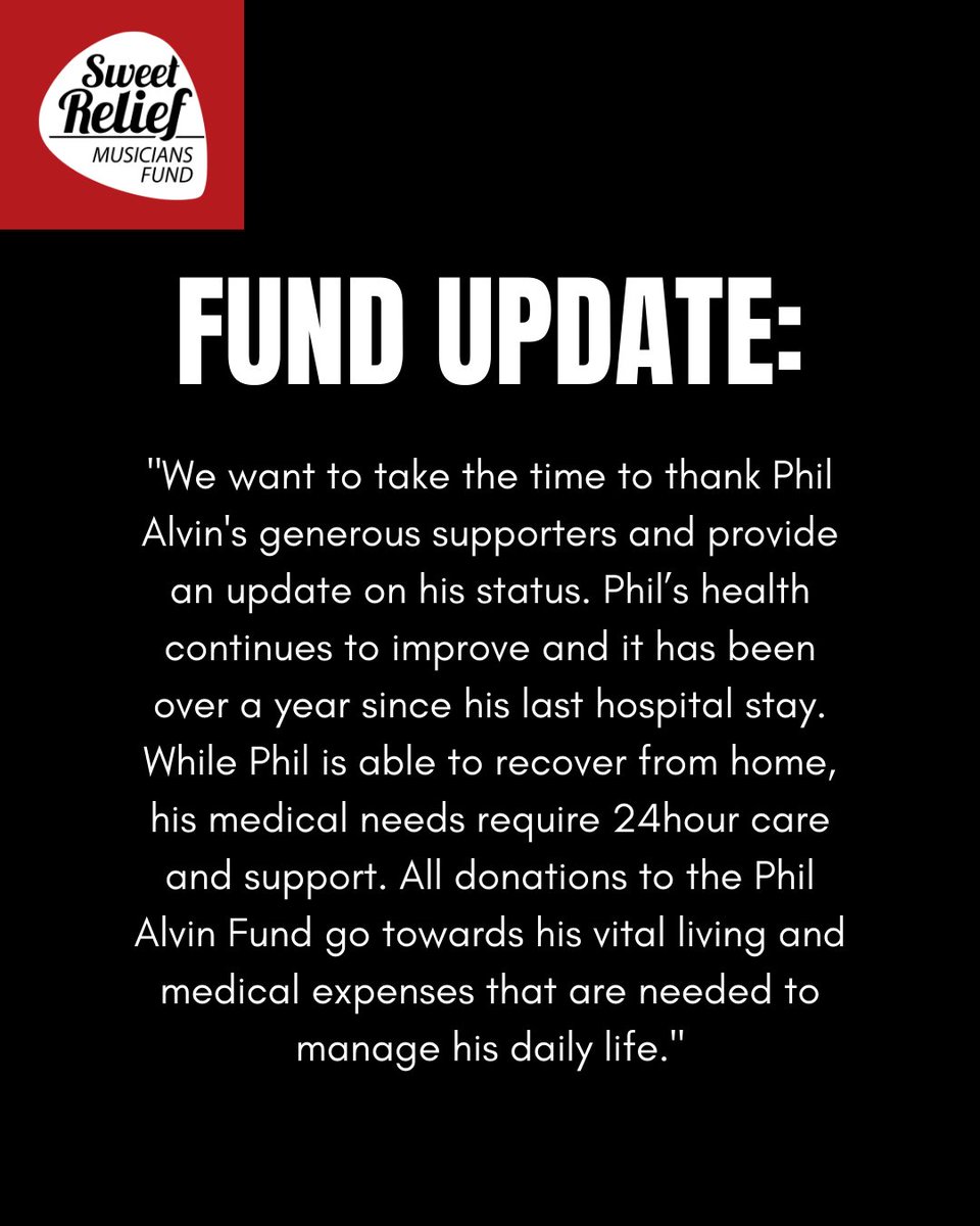 Sweet Relief Musicians Fund tweet media