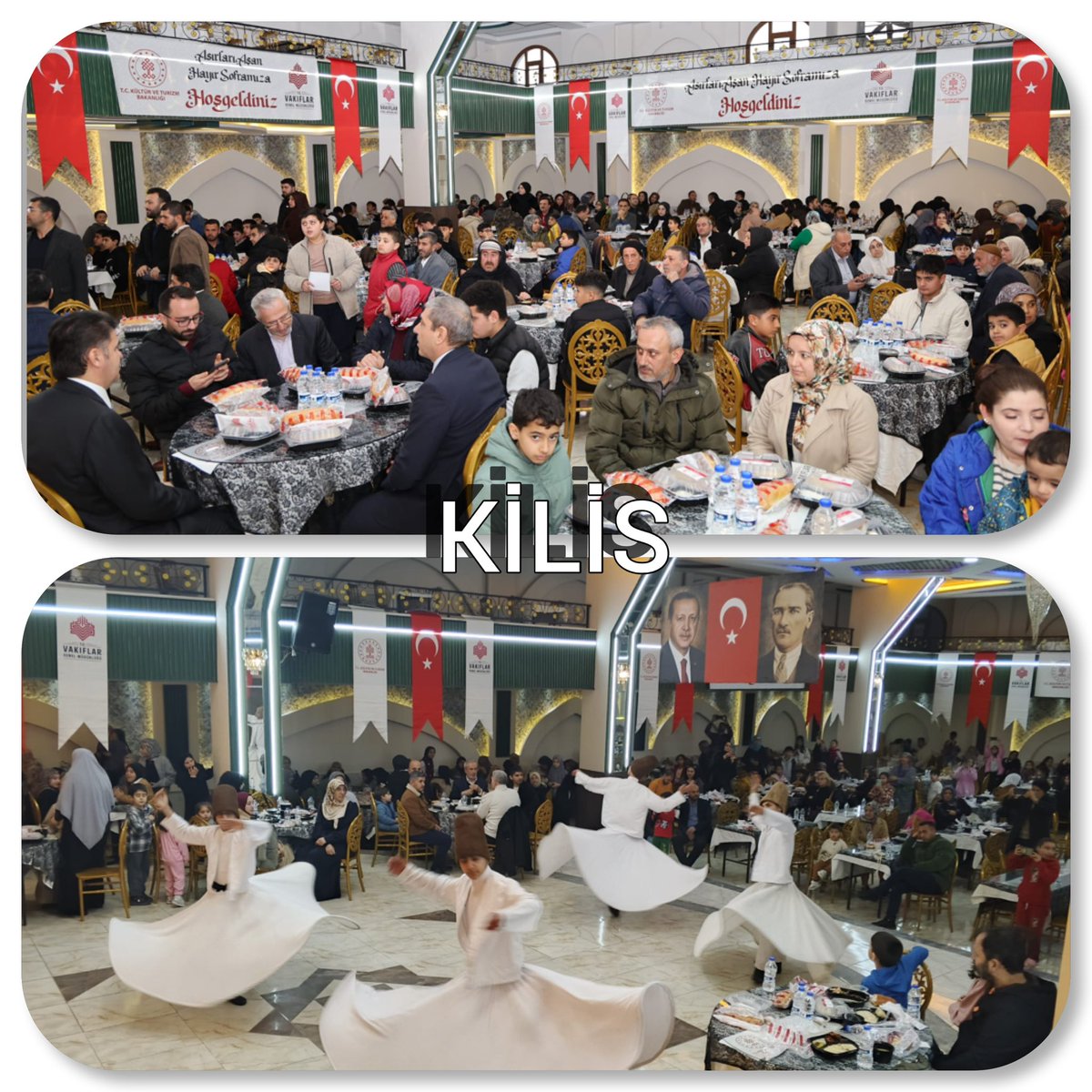 📍Gaziantep - Kahramanmaraş - Kilis

Gaziantep Vakıflar Bölge Müdürlüğümüze bağlı illerde, Ramazan ayı boyunca 3 farklı noktada kurulan iftar sofralarımızda; paylaşmanın huzurunu büyütüyor, bereketi birlikte yaşıyoruz.

@tckulturturizm 

#AsırlarıAşanHayırBuSofrada