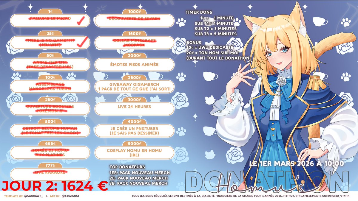 Homu 💙 - VTuberFR Transitionning to VTuberEN tweet media