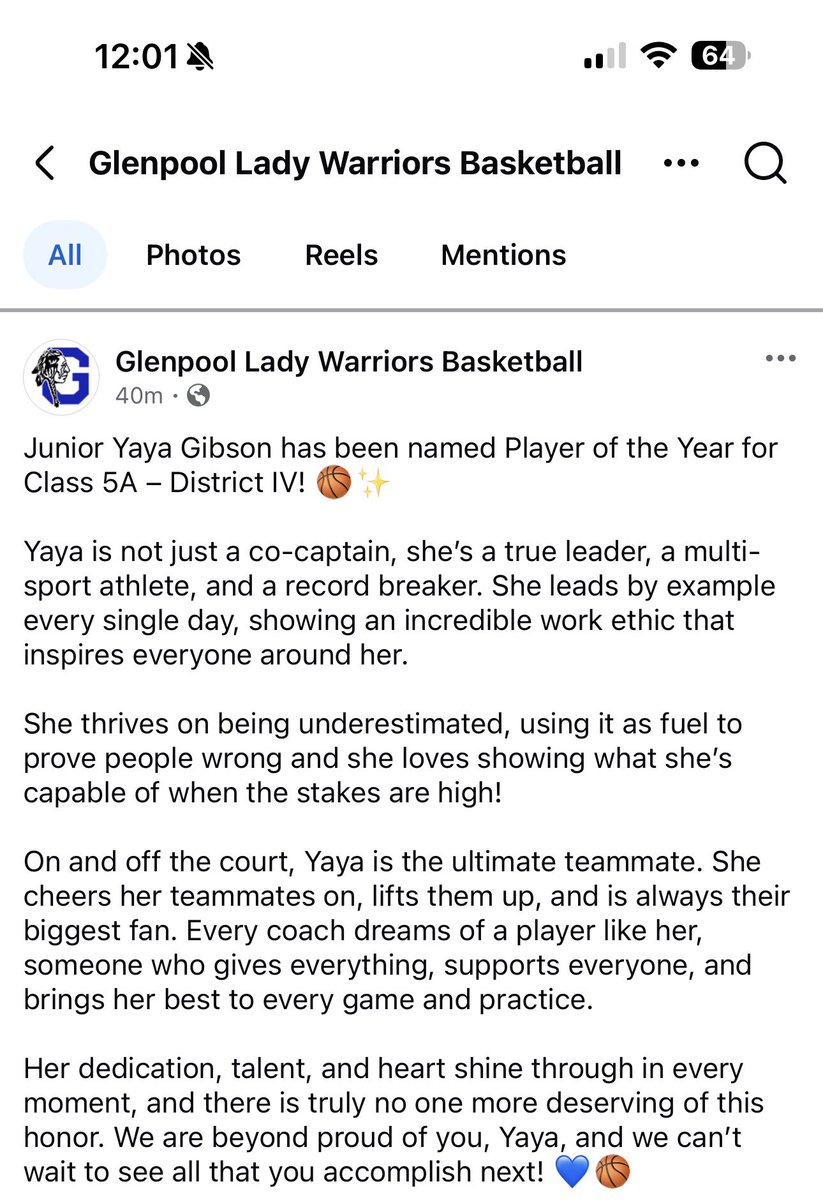 yayagibson3's tweet photo. Class 5A- District IV player of the year!💙 https://t.co/XDlpHImceQ