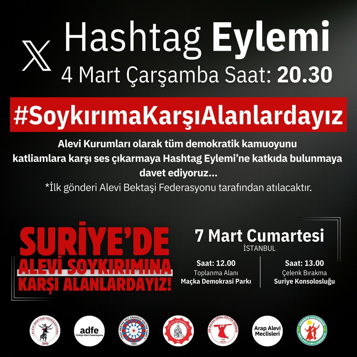 turkiyealevifed's tweet photo. #soykırımakarşıalanlardayız https://t.co/QyesHmb1kT