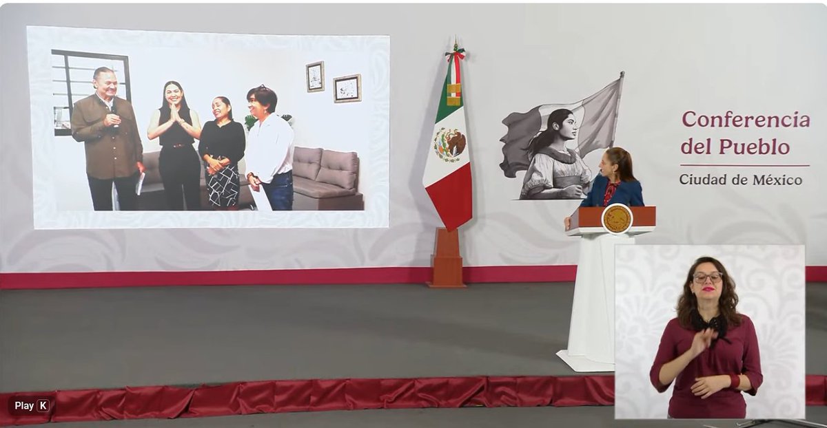 Every Wednesday at her presser, Claudia Sheinbaum gives an update on Mexico's public housing program, which is building 1.8 million units for those earning from 1-2 X the minimum wage.

Compare and contrast to the US/Israel, which is deliberately destroying housing in Iran...