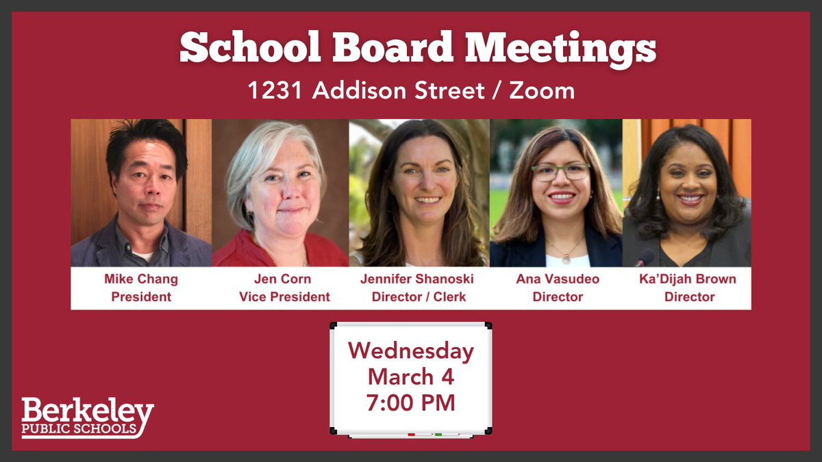 Berkeley Unified tweet media