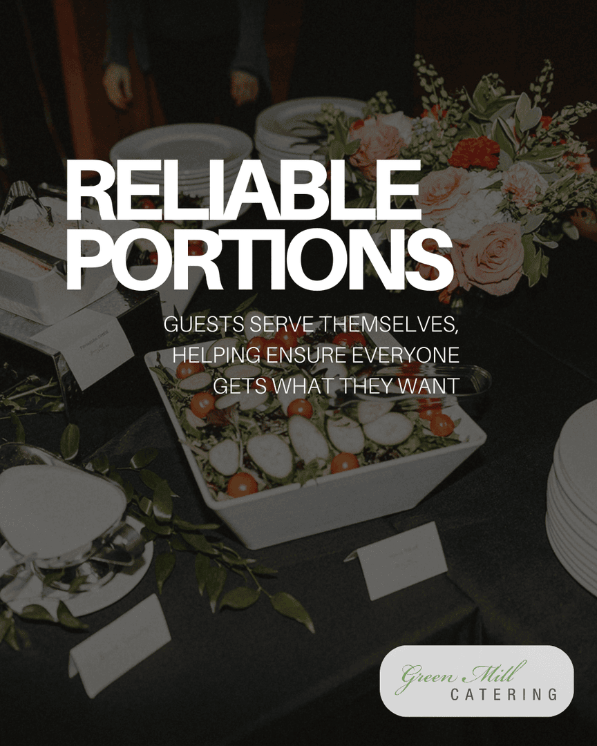 GreenMillCaters's tweet photo. For larger weddings, buffet style service offers flexibility, efficiency, and guest-friendly dining. It’s a great way to keep service smooth while giving guests plenty of choice. https://t.co/v3PlWI8K15
