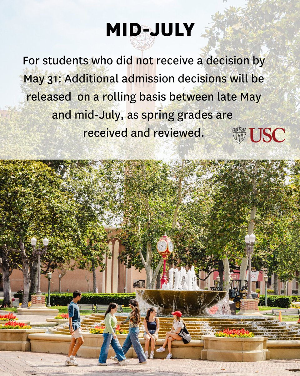 USC Admission tweet media