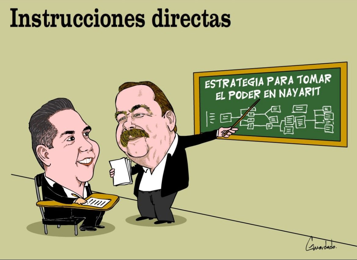 GuardadoMonos's tweet photo. Buen día tengamos todos.
Les comparto mi cartón local de hoy 👇🏾

@borisrossart1 @porbaldo @iguana10 @guzman_heras 
@MonerosMex @monvargasr
@diariodenay @sergiofimbres @rubio503 @rodriguezmonos @MSaltillero

#CaricaturaPolitica #Guardado #Nayarit #Morena #NarcoPolítica https://t.co/BE3Y7fBNI0