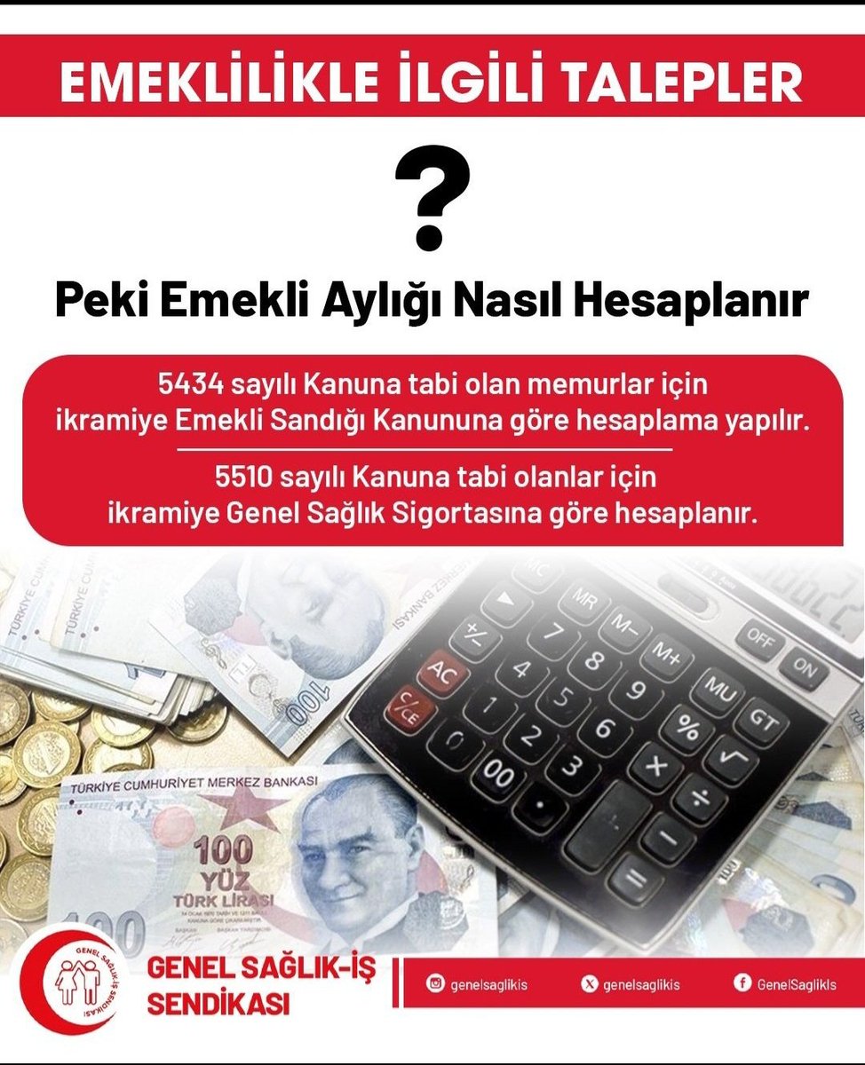hasangunay20's tweet photo. #EmeklilikMağdurları kardeşlerim abilerim ablalarım hâlâ aynı düşüncede misiniz? Hesap basit farkı sende görebilirsin! https://t.co/OssnInxCmK