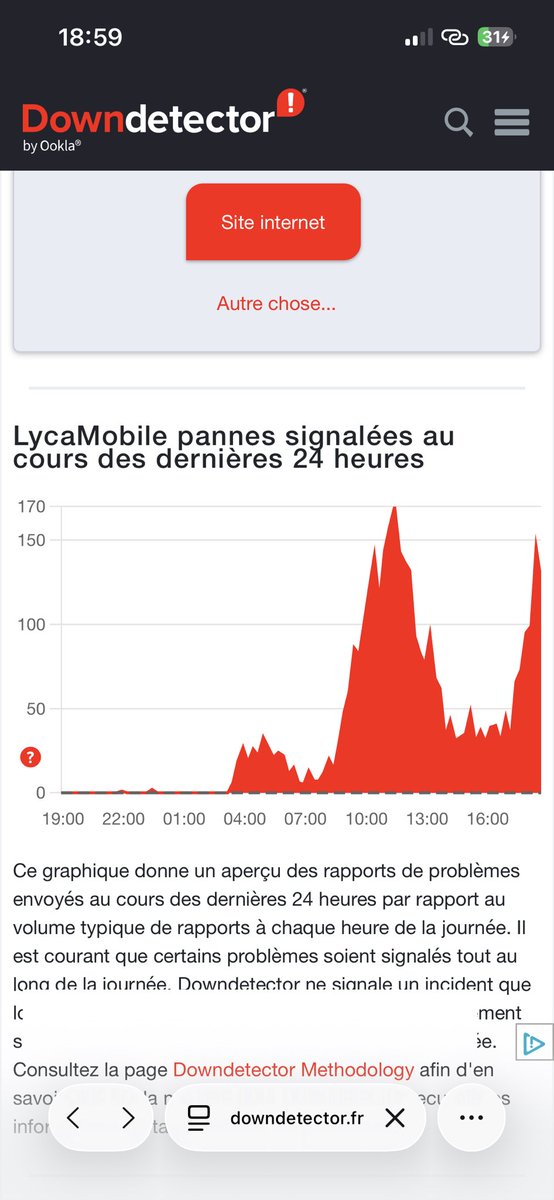 pli26905's tweet photo. Sympa. Cela fais 16 heures que le problème est toujours là et rien ne change. @LycamobileFR sa serai sympa de vous bouger un peu. https://t.co/ozuX6Cgt2d