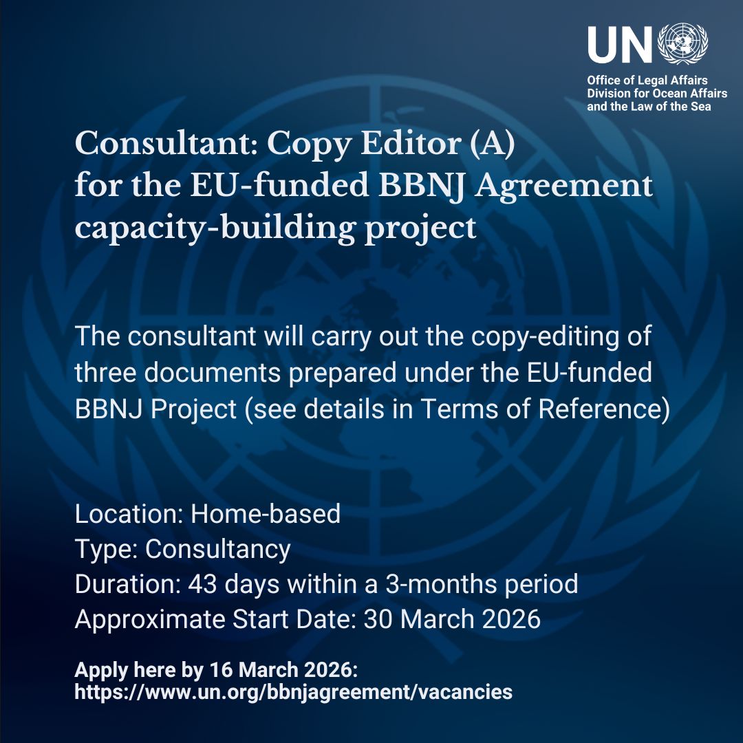 Division for Ocean Affairs and the Law of the Sea tweet media