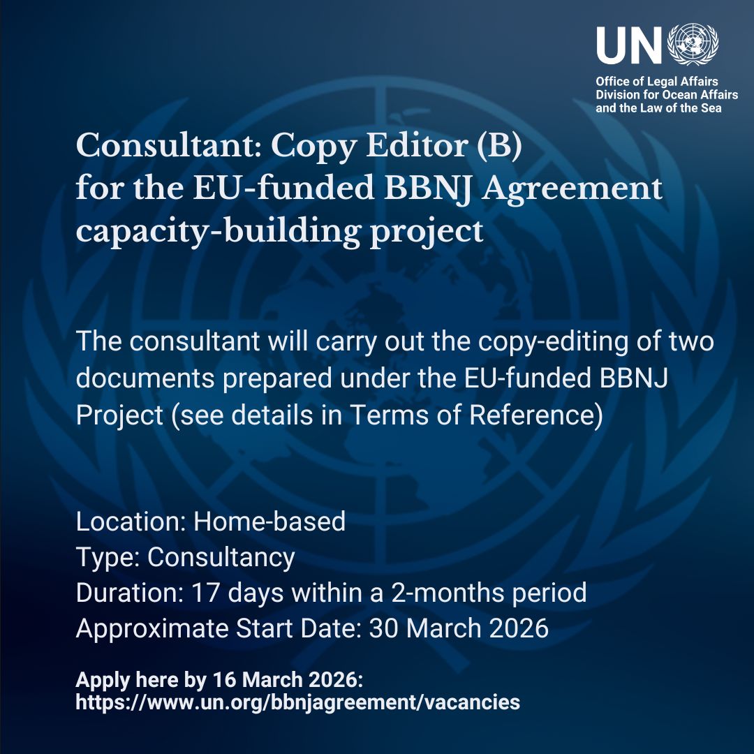 Division for Ocean Affairs and the Law of the Sea tweet media