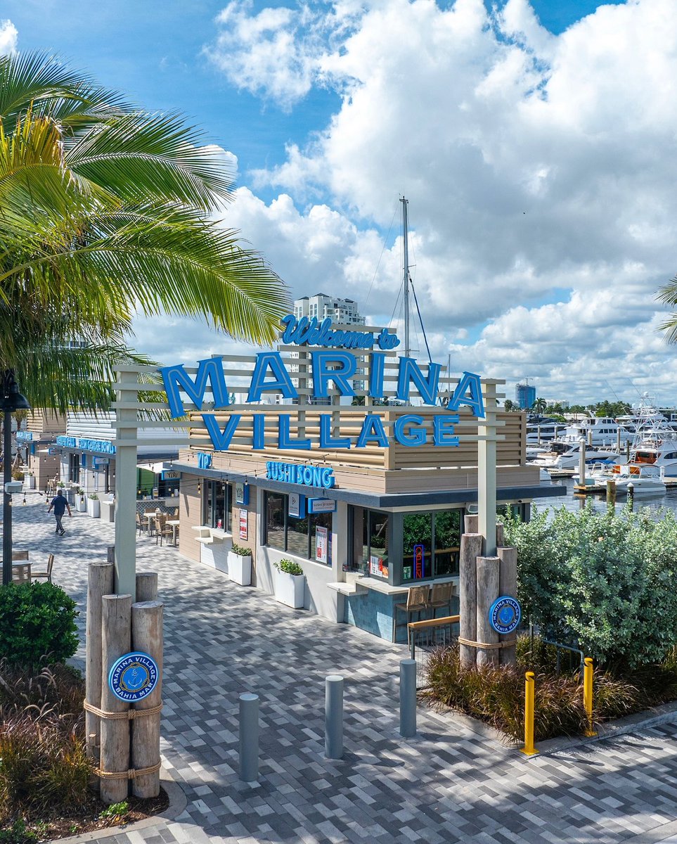 Marina Village Fort Lauderdale Beach: dock ⚓️ dine 🍽️ drink 🍸 dance 💃

Learn more: bit.ly/MarinaVillageD…
 
#DiscoverFTLBeach #Beach #Marina
 
📸 = @marinavillageftl
