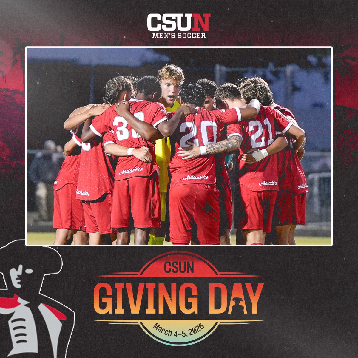 CSUN Men's Soccer tweet media