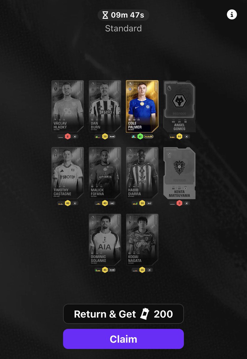 FutFutTwo's tweet photo. Well I wasn’t expecting that off a blind craft 🙌🏻 @Sorare https://t.co/3fcdB2N0za
