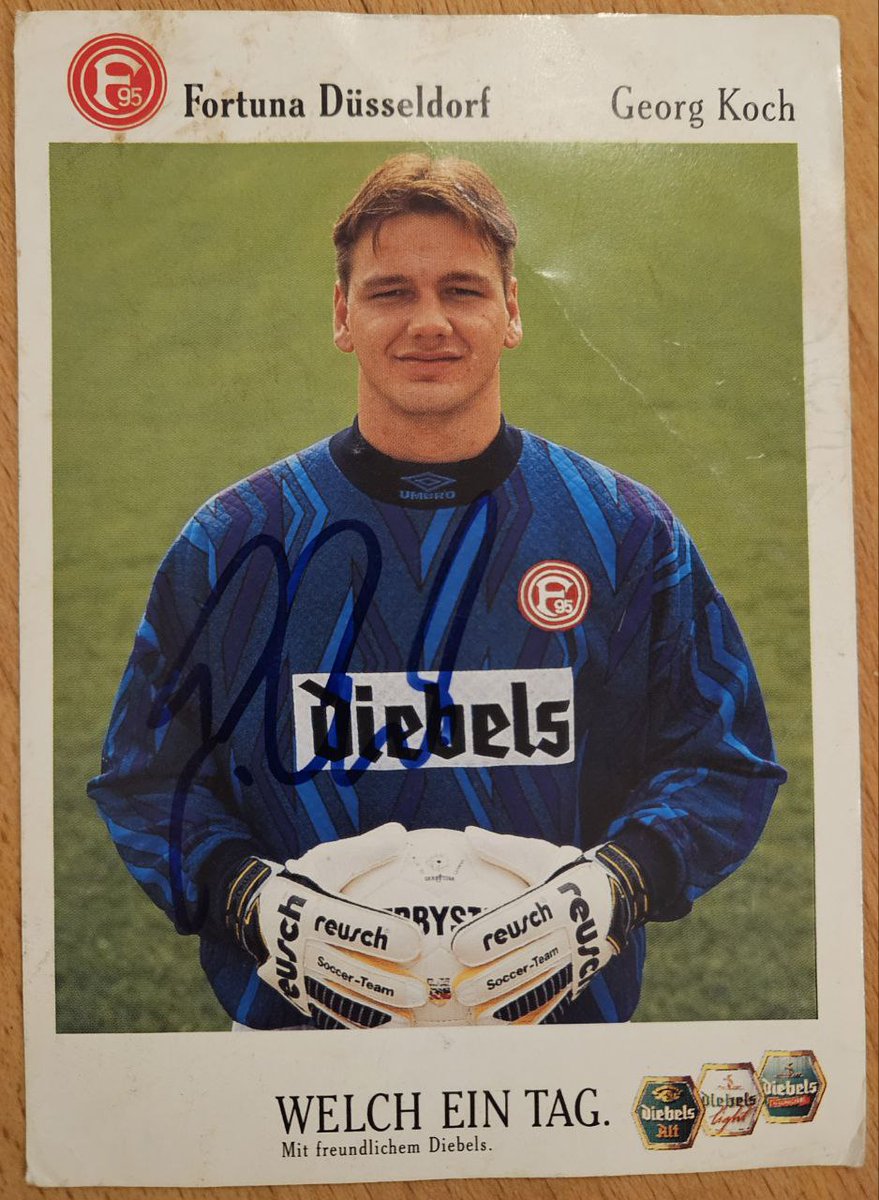 AusExil's tweet photo. Für uns als in den 1990er Jahren aufgewachsene war, ist und wird Georg Koch immer der erste sein, der uns einfällt, wenn wir an "Torwart der Fortuna" denken. 

Mach et jut und danke dafür. https://t.co/WqQGlpZ3AD
