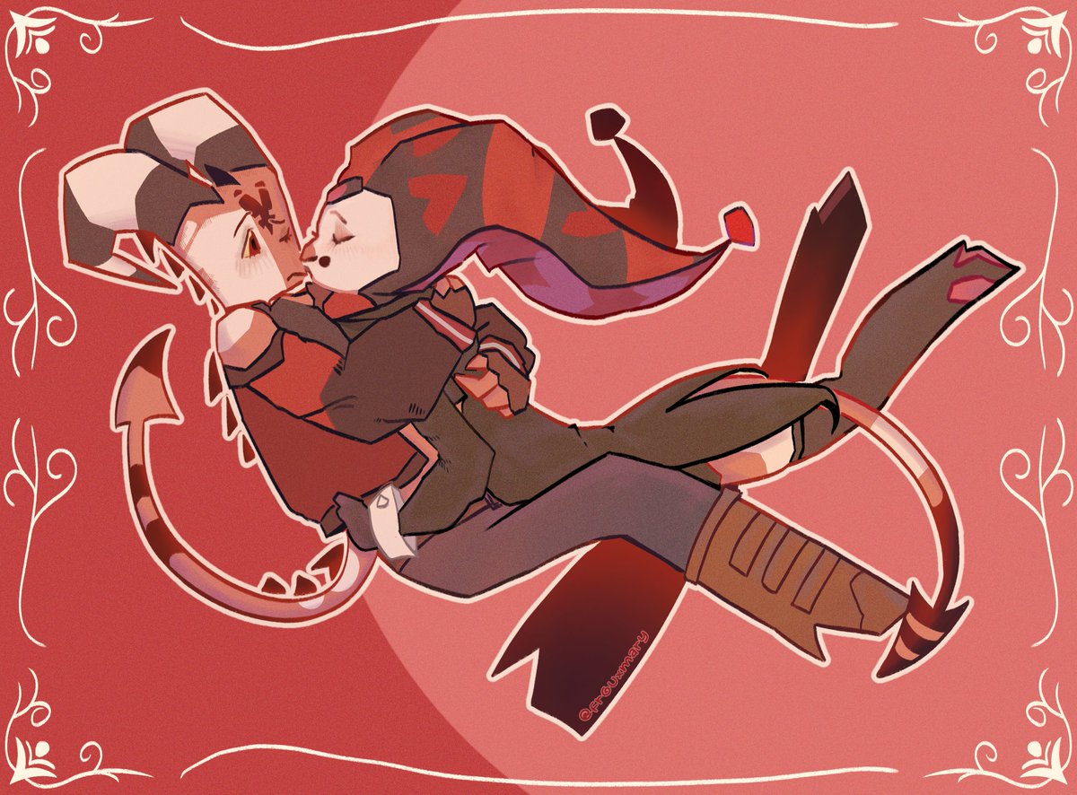 late valentines #blitzfizz #helluvaboss #Blitzo #Fizzarolli