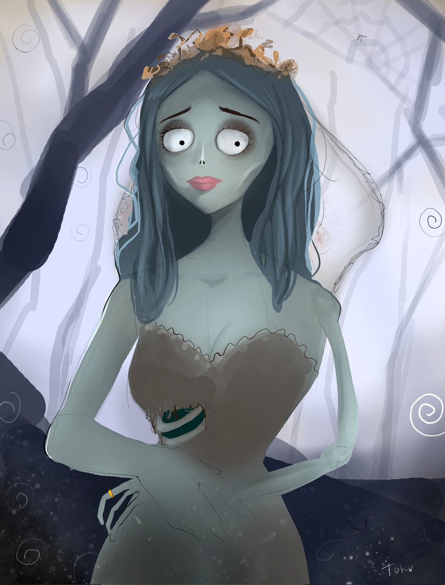 tokuyukot's tweet photo. WIPP!!! Mona Lisa as Emily corpse bride
(I'll try to finish this shi) https://t.co/0OQSWmaJ3O