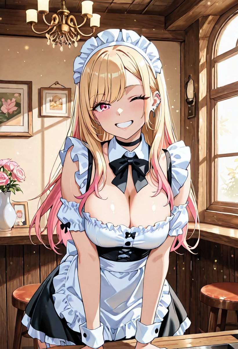 いらっしゃいませ〜ご主人さまっ❤️

SFW. No nudity, no suggestive intent
#AIイラスト #AIart
#着せ恋/MyDressUpDarling
#喜多川海夢/MarinKitagawa