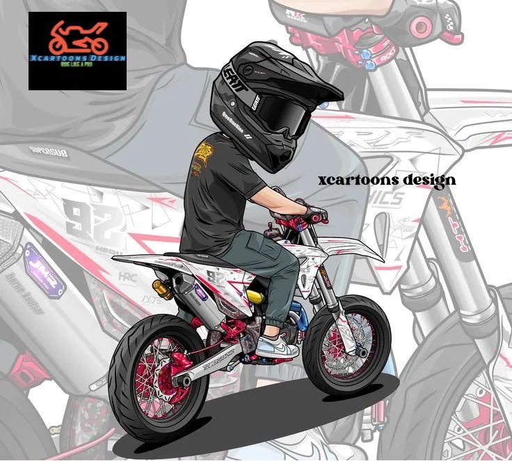 xcartoonsD's tweet photo. This transformation never gets old 🎨
Ready for yours? Message me now.
#BikeCartoon #MotorcycleArtwork #CustomDesign #BikerCommunity #RideLife https://t.co/020JcskpWe