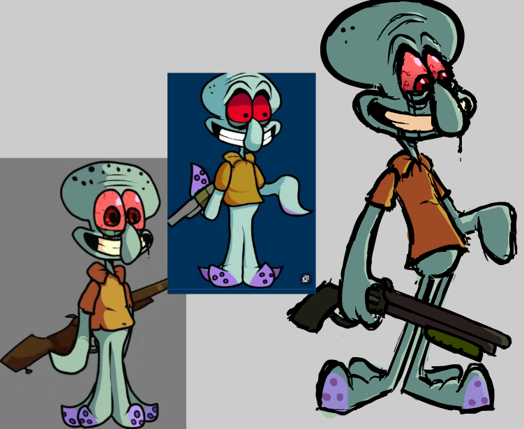 PeGoBoY_'s tweet image. do you miss old mcm

#MistfulCrimsonMorning #FNF #Squidward #Redmist #creepypasta