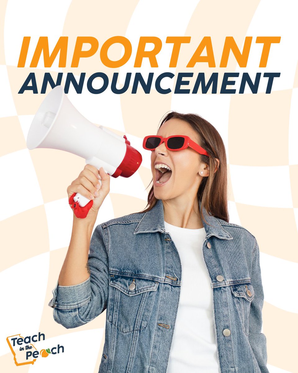 Teach in the Peach State tweet media