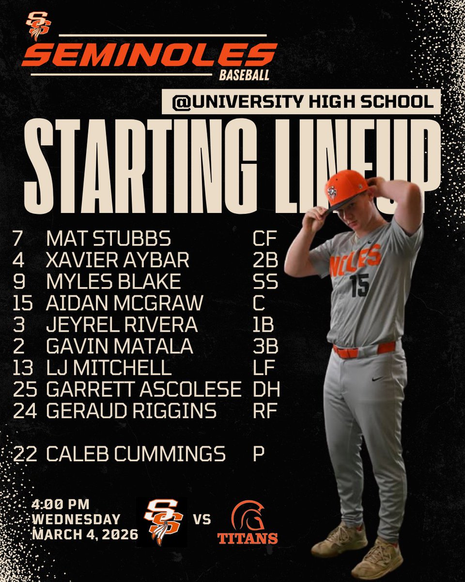 Seminole High School Baseball tweet media