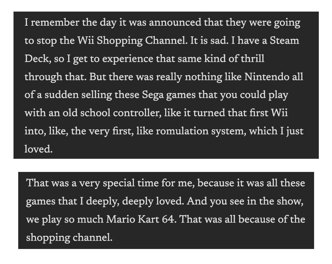 gameinformer's tweet photo. Yes, Nirvanna The Band's Matt Johnson misses the Wii Shop Channel.

We spoke to him about creating the viral Update Day short, his new movie Nirvanna The Band The Show The Movie, and lots more. https://t.co/fTRqoSoG38 https://t.co/JIuh54Ir7g