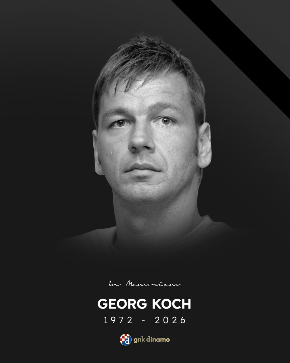 gnkdinamo's tweet photo. Miljenik maksimirskih tribina, nekadašnji sjajni Dinamov vratar Georg Koch, zauvijek nas je napustio u svojoj 55. godini.

GNK Dinamo ovom prilikom izražava duboku i iskrenu sućut obitelji i prijateljima našeg Georga Kocha.

Dragi naš Georg, dok nam sjećanja prolaze pred očima, hvala ti na svemu - svim obranama, emocijama i povijesti koju smo zajedno ispisali. Zauvijek ćeš ostati dio naše plave obitelji.

Koch mit uns! 💙