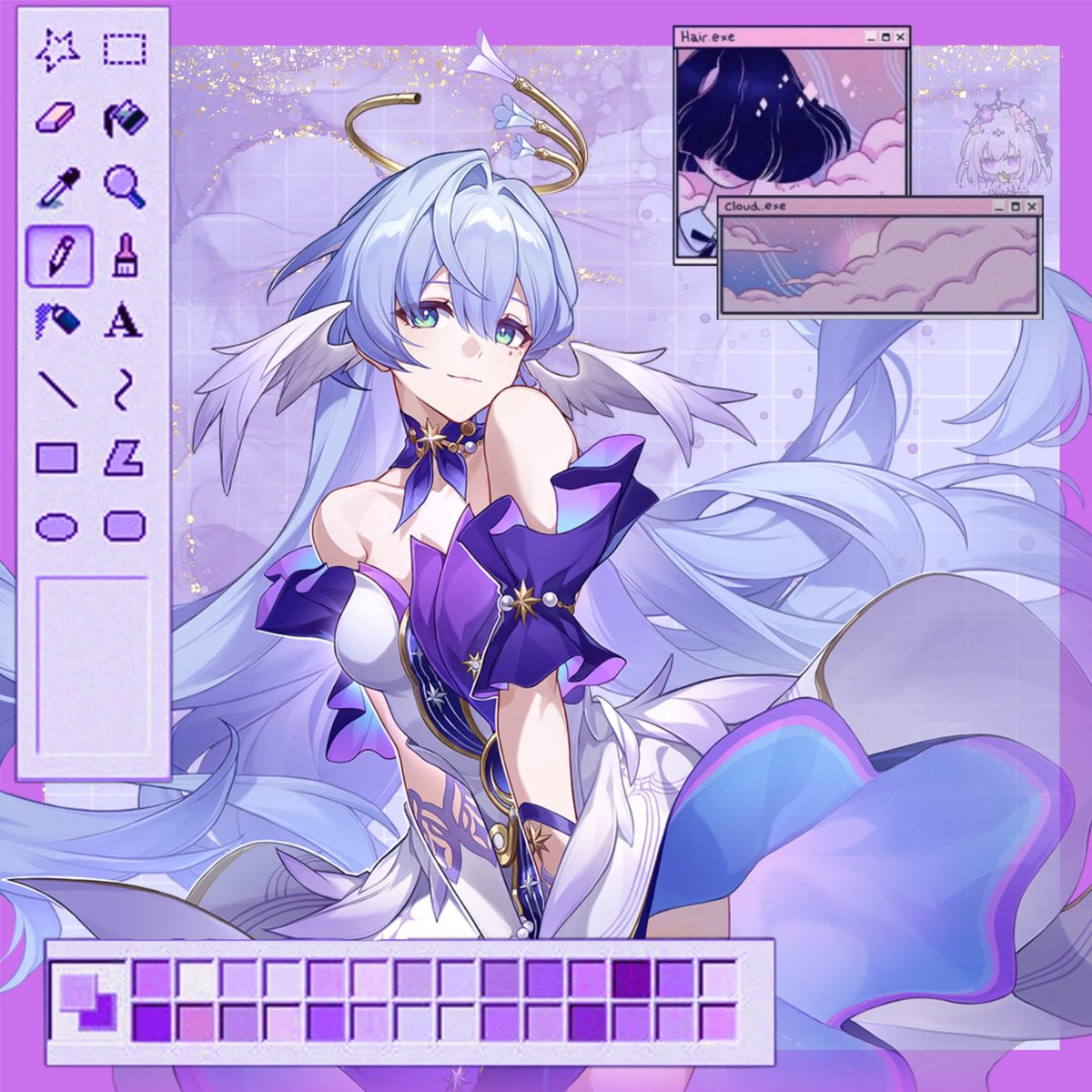 sky_nightdeep's tweet photo. 🌸🌙 Pinned Post! 🌙🌸

Hello There people! My name is Night!! Nice to meet you all <3

My Rp Character is also called Night! So when in not rp post, should be // on the beginning!
Admin Night is an adult!
The images here were made by the wonderful @CH4RMONYDOV3!! ♡♡ https://t.co/xkZYwAeQkl