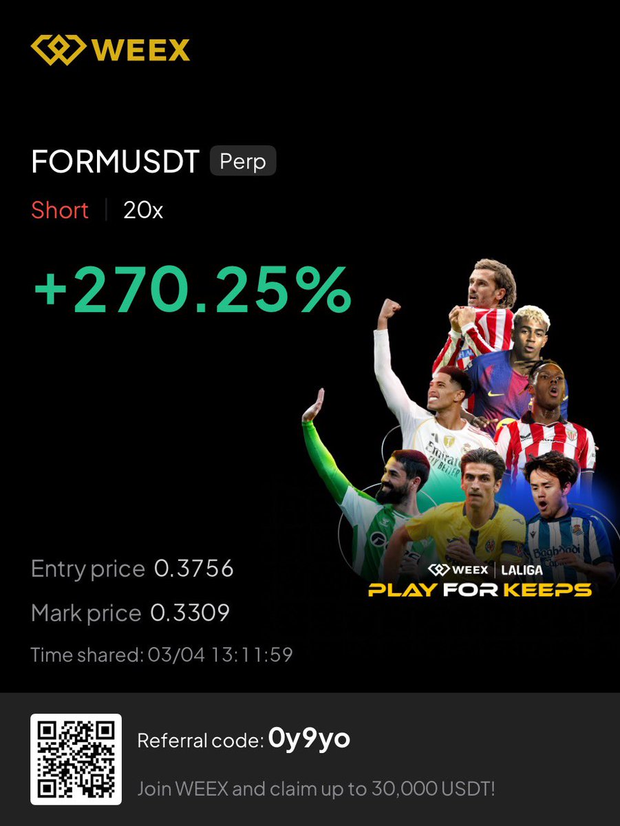 Bobkrypt_'s tweet photo. @ahmedxm01 Forever in profit⚡️ https://t.co/U8wUoSjqtU
