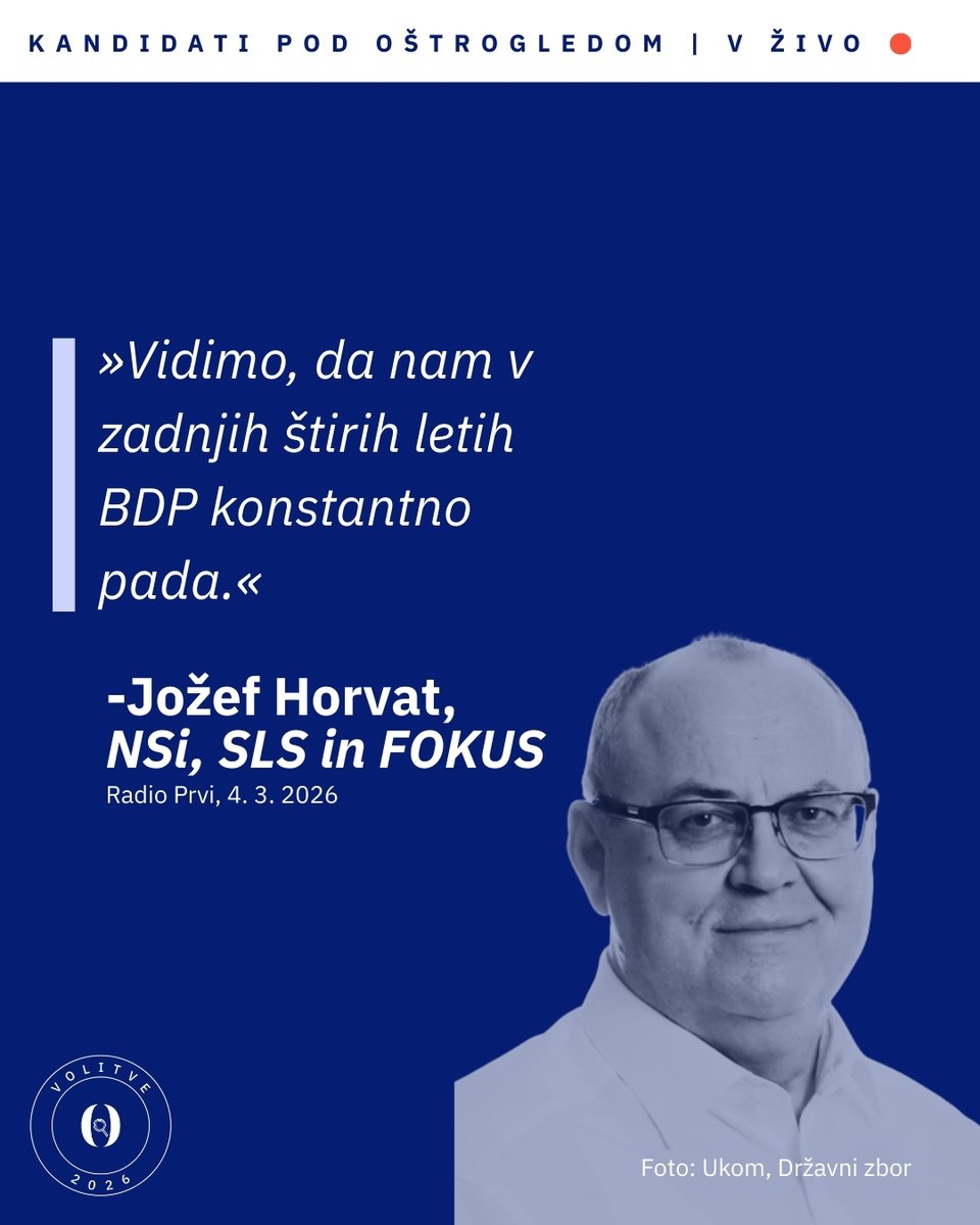 razkrinkavanje's tweet photo. [ Razkrinkavanje v živo 🔴 ]
Kandidati pod Oštrogledom: volitve 2026

Več informacij na https://t.co/CjjbLd6R7q
#ostrogled #volitve2026 #razkrinkavanjevživo #ostro https://t.co/PhJHTMKml4