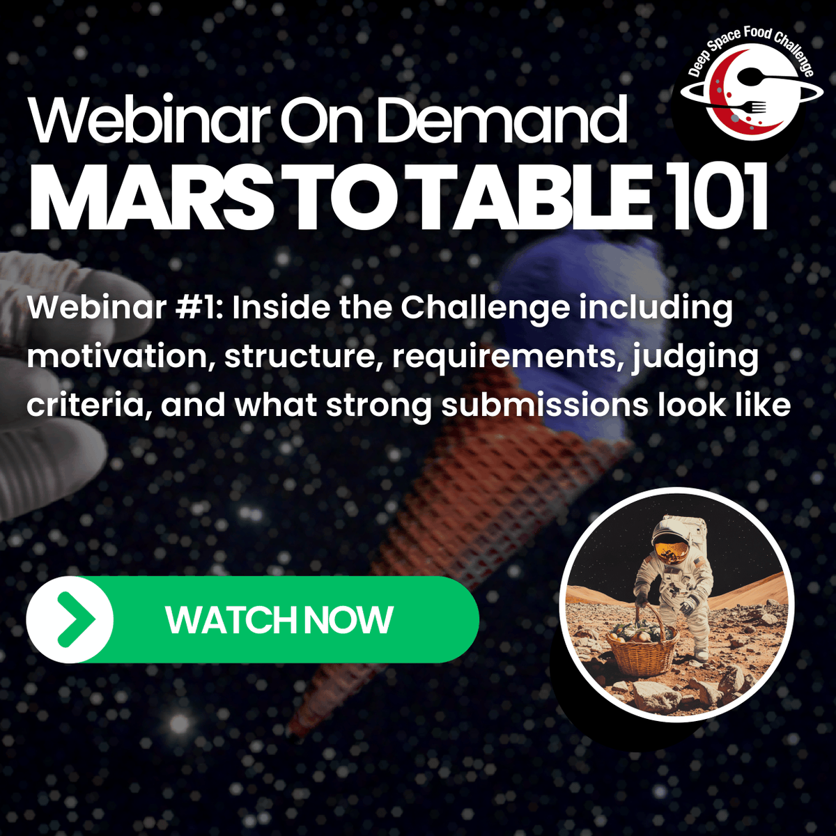 Deep Space Food Challenge: Mars to Table tweet media