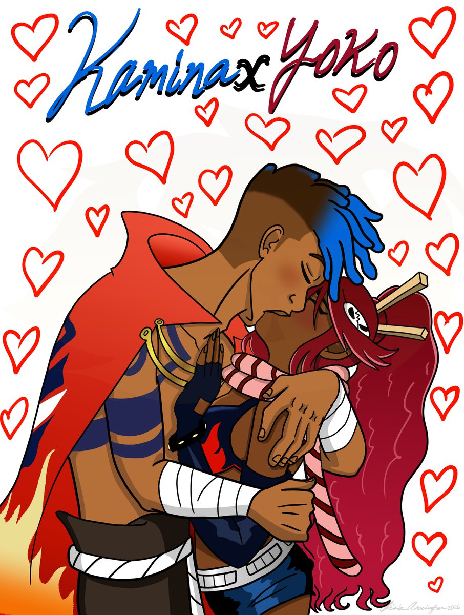 Livlovesart01's tweet photo. Here's Day 19! My boi KaminaXYoko from "Gurren Lagann". Kamina is one of my anime heroes for the simple fact that he'll believe in you before you do ("Believe in the Kamina who believes in you") π₯π₯π₯
#oraproductions #anime #Kamina #gurrenlagann #yokogurranlagann https://t.co/egpYUwGRkS