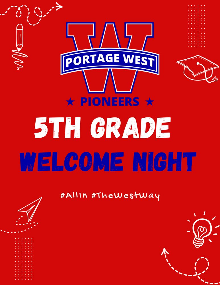 Portage West Middle School tweet media