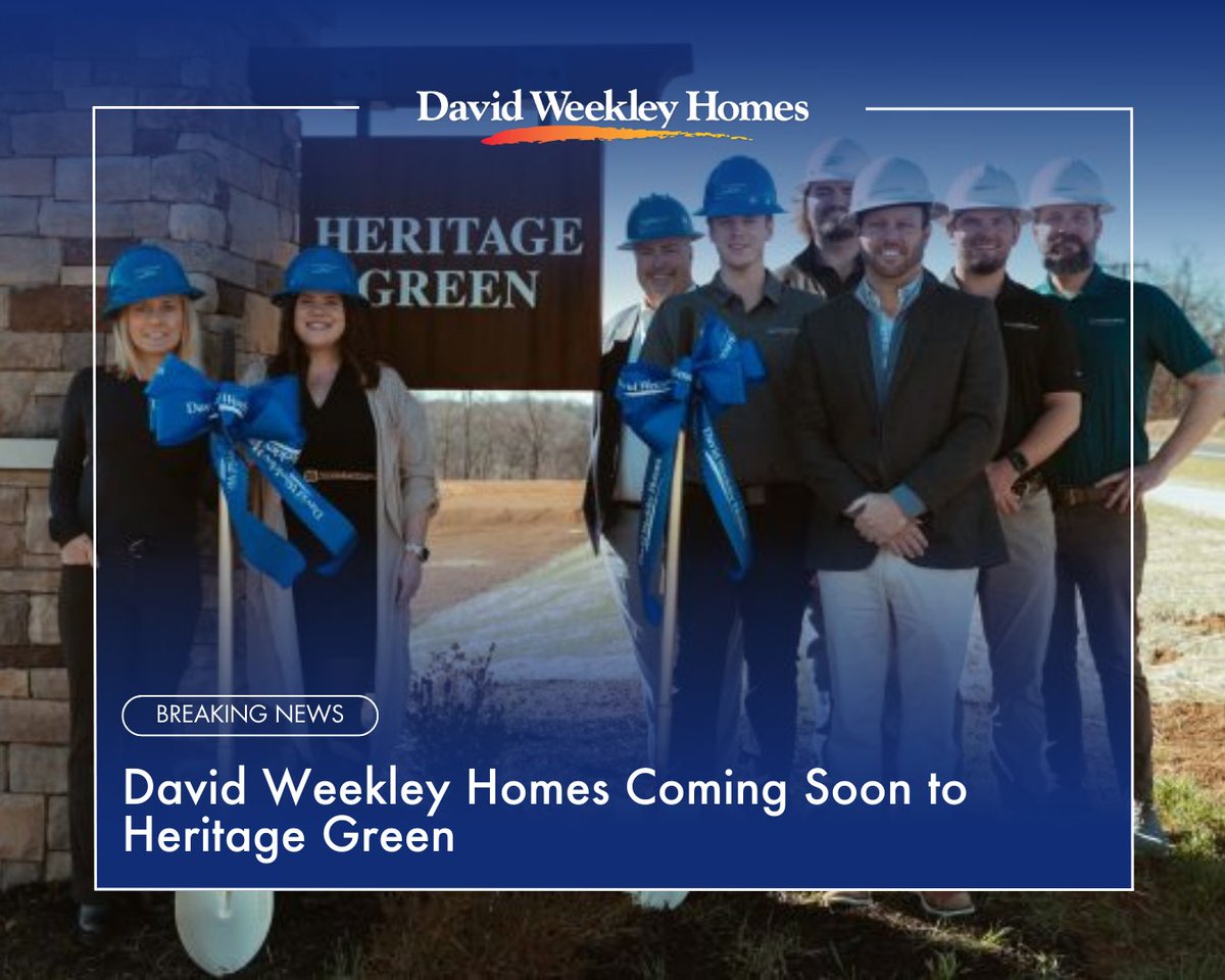 David Weekley Homes tweet media