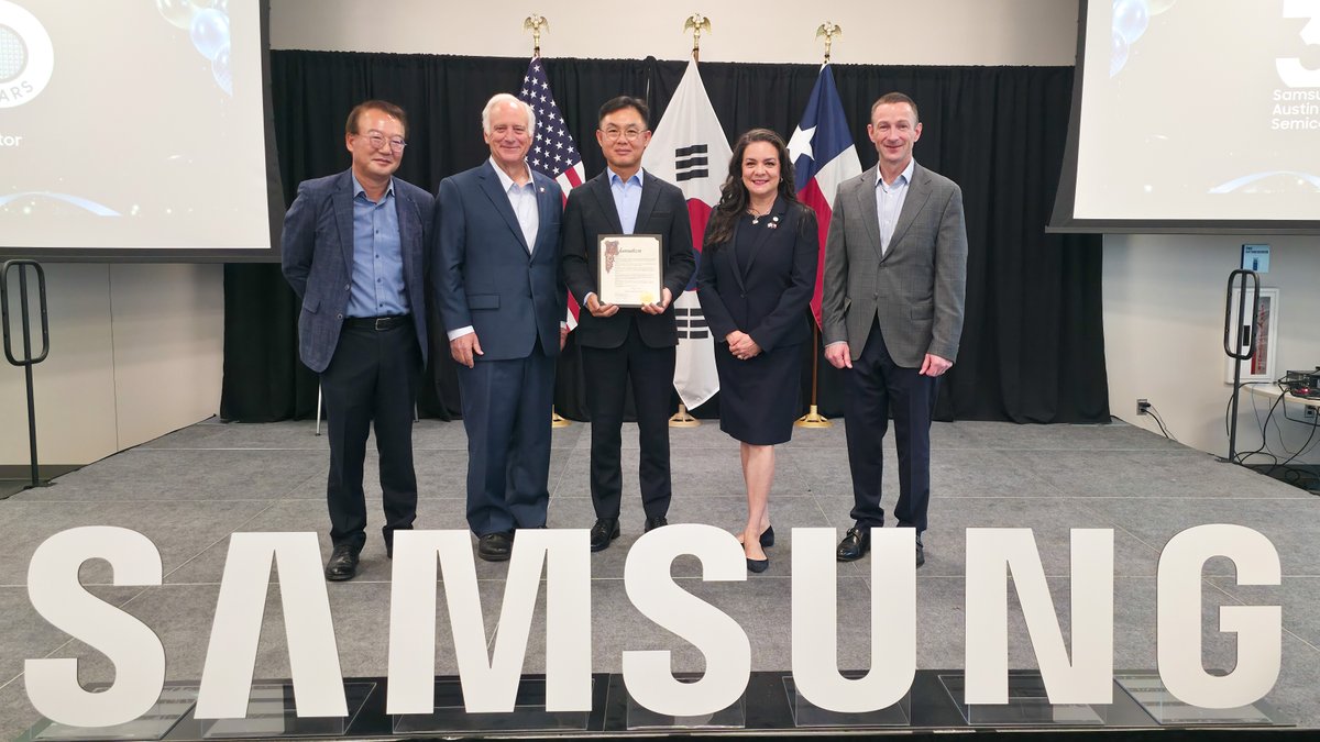 Samsung Austin Semiconductor tweet media