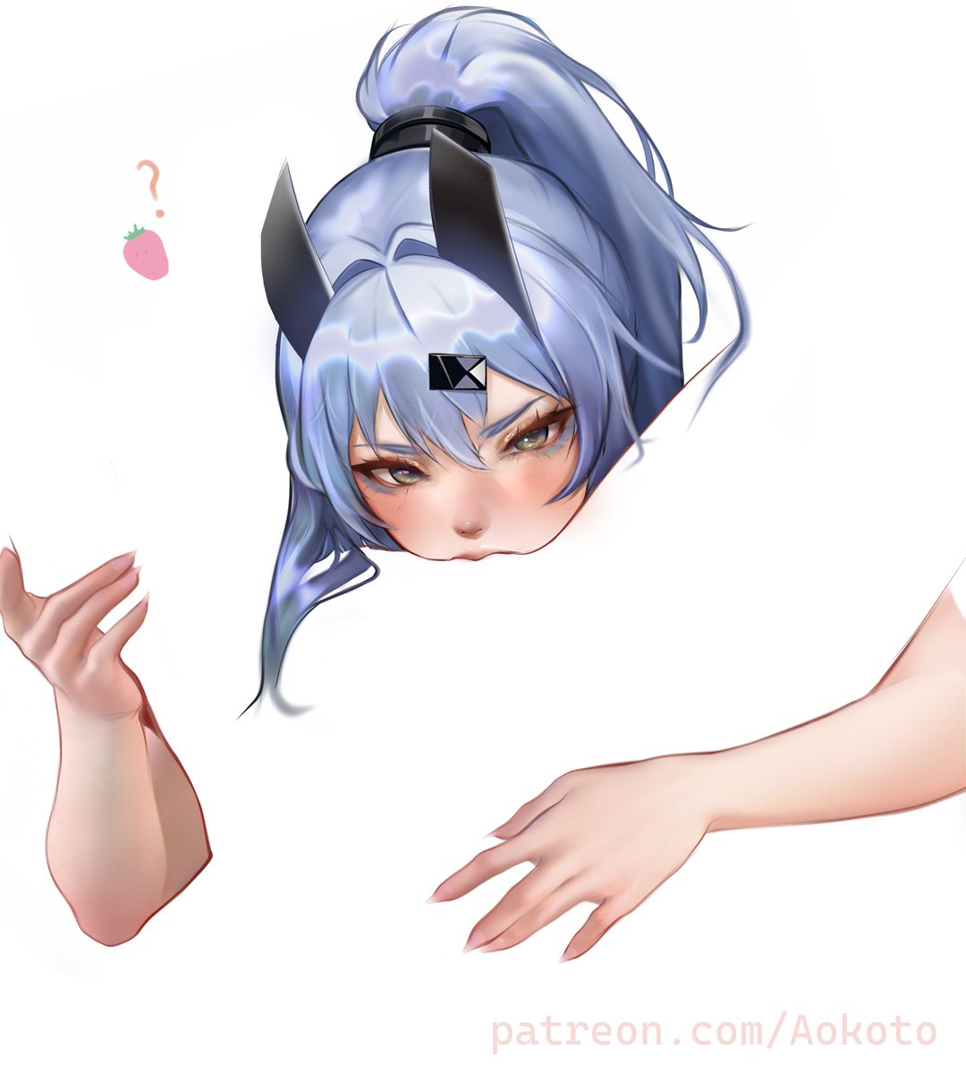 Saki! Gift for <a href="/AtKOArt/">AtKO</a>  🩵🍓🩵

#sakiseggs