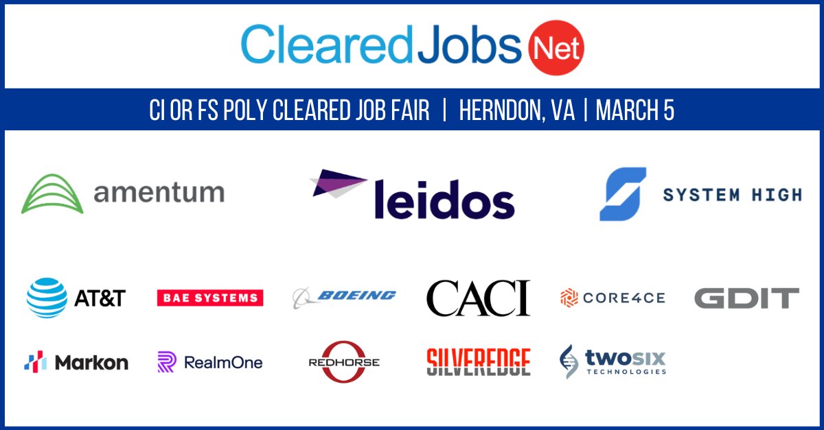 ClearedJobsNet tweet media